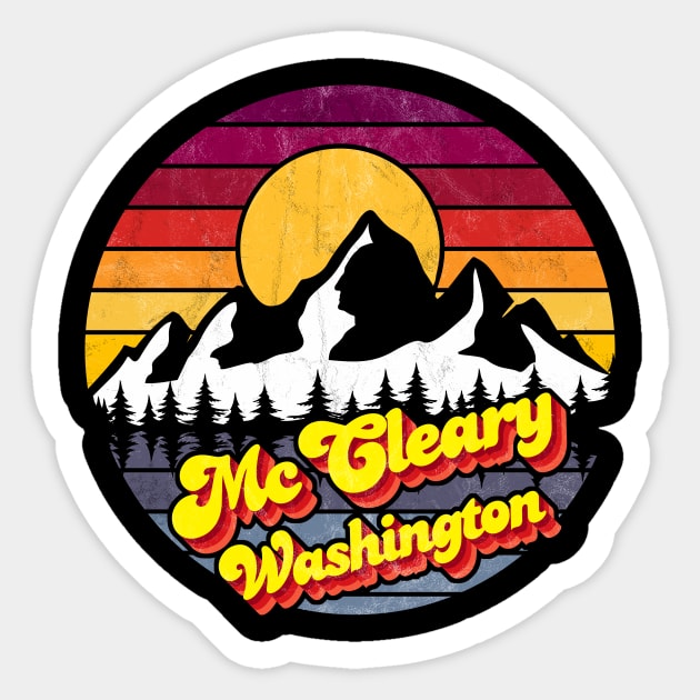 Mc Cleary Washington Sticker by Jennifer